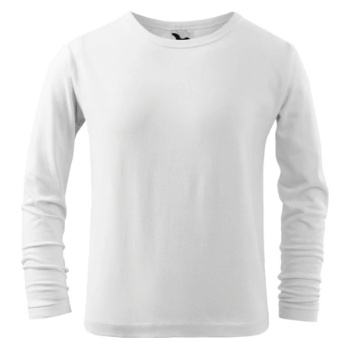 Image 1 of MALFINI Fit-T LS детска тениска с дълъг ръкав, бяла (12100)