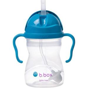 b.box Бутилка със сламка b. box - Sippy cup, 240 ml, Cobalt (BX508) - ozone