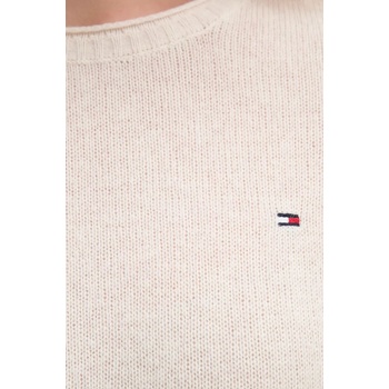 Tommy Hilfiger Рокля Tommy Hilfiger в бежово къса със стандартна кройка WW0WW44162 (WW0WW44162)