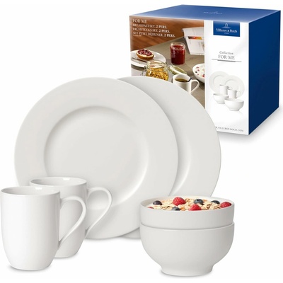 Villeroy & Boch Raňajková súprava pre 2 osoby For Me 6 ks