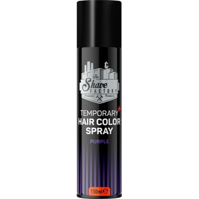 THE SHAVE FACTORY Temporary Hair Color Spray Purple 150 ml
