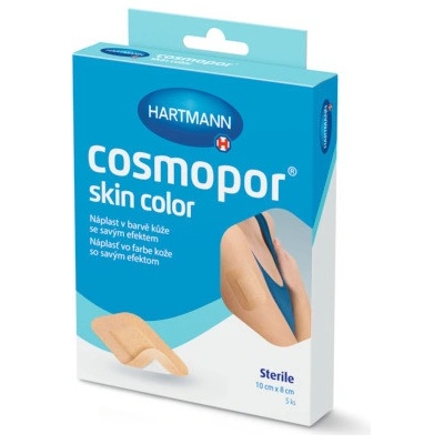 Cosmopor skin color diskrétní náplast 10 × 8 cm 5 ks