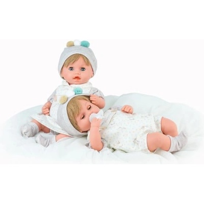 Marina & Pau кукла Mini Reborn Mellizos 35cm