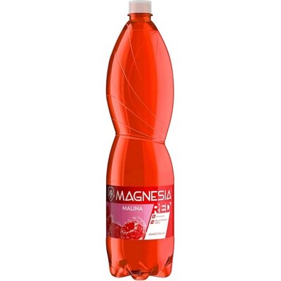 Magnesia Red Malina jemně perlivá 1,5 l