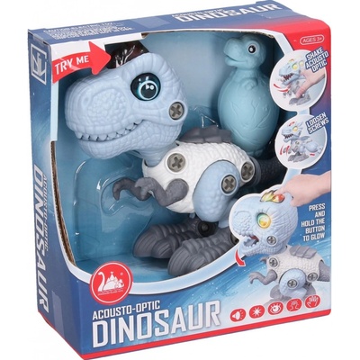 Wiky Dinosaurus šroubovací s efekty, tyranosaurus 13 cm – Zbozi.Blesk.cz