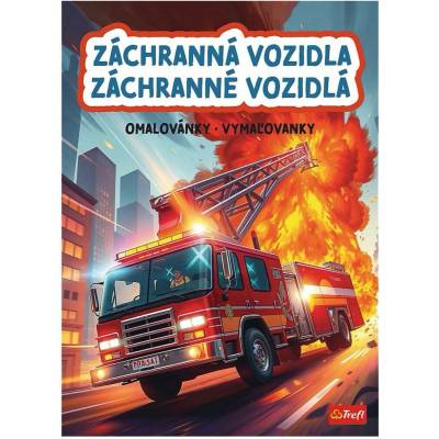 Omaľovánky Záchranné vozidlá 20 x 27,5 cm