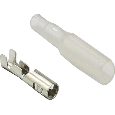 SEFIS Faston zásuvka - kulatý konektor 4mm s izoláciou - samice - 10 ks