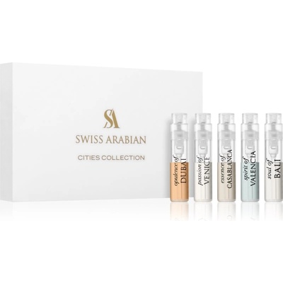 Swiss Arabian Cities Collection комплект унисекс 5x1.7ml