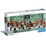 Clementoni Puzzles 1000 Panorama Beagles