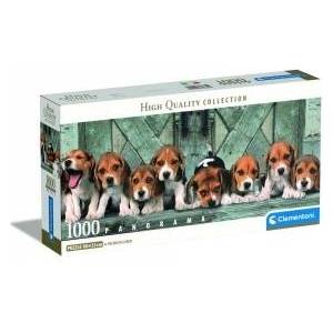 Clementoni Puzzles 1000 Panorama Beagles