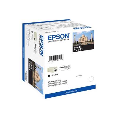 Epson Оригинален черен мастилен патрон Epson T7441 за 10 000 страници (C13T74414010)