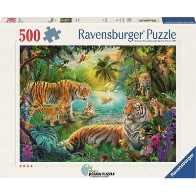 RAVENSBURGER Oáza tigrov 500 dielov