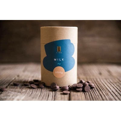 Čokoládovna Lyra TUBUS MILK mléčná 33% 250 g