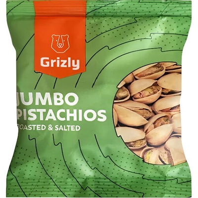 Grizly Pistácie pražené solené Jumbo 50 g