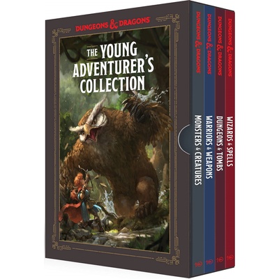 Dungeons & Dragons Допълнение за ролева игра Dungeons & Dragons: Young Adventurer's Guides Collection (4-Book Boxed Set)