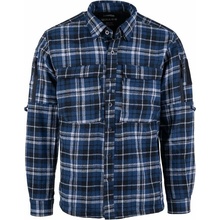 Task Force 2215 košile flanelová Concractor kostkovaná modrá