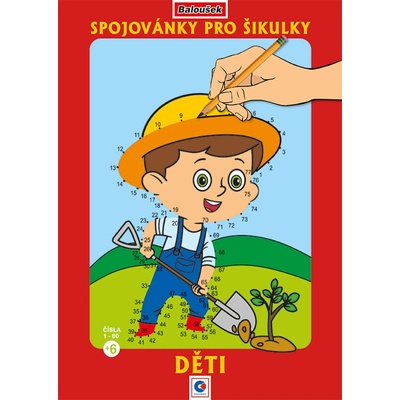 Omalovánka A4 Spojovánky pro šikulky Děti