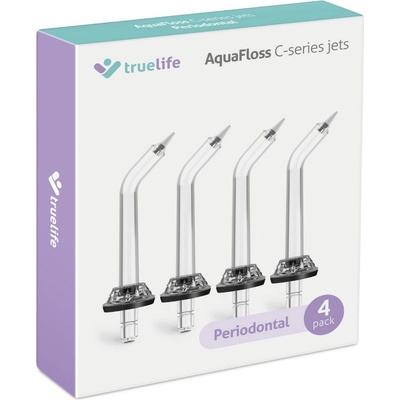 TrueLife AquaFloss C-series Periodontal Jet 4 ks