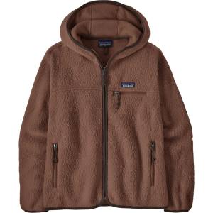 Patagonia Дамско поларено яке Patagonia Women's Retro Pile Hoody Fleece jacket - Berm Brown (105-7988-0214)