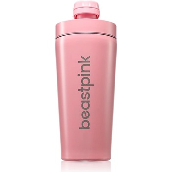 BeastPink Steel спортен шейкър боя Pink 650ml