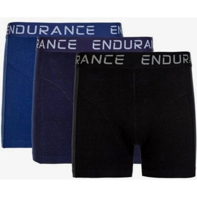 Endurance Мъжки боксерки Endurance BURKE 3-Pack Endurance | Cheren | МЪЖЕ | M