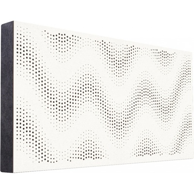 Mega Acoustic FiberPRO60 Sinus White/Black Absorpčný drevený panel