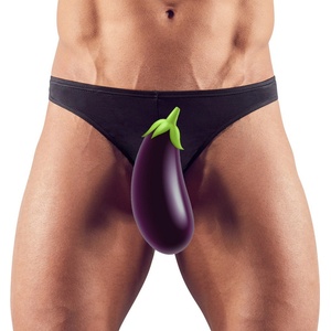 Svenjoyment Stretchy String with Opening for Penis & Testicles 2110270 Black S