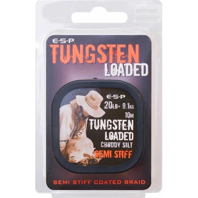 ESP šnúra Tungsten Loaded 10m 20lb Semi Stiff Choody Silt