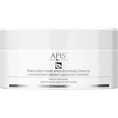 Apis Professional Regeneration Natural Shea Butter with Moroccan Argan Oil and Baobab přírodní bambucké máslo s arganovým olejem 100 g – Hledejceny.cz