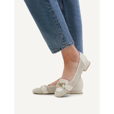 Caprice dámské baleríny béžové – Zboží Mobilmania