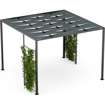 Blumfeldt Shade Cove GreenWall, pergola, 3 x 3 m, bočné steny, (GDI17-GrWall 3x3 BL)