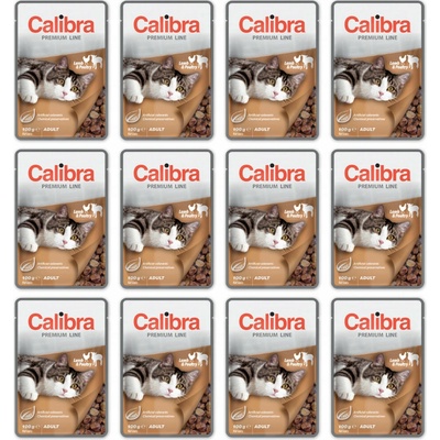 Calibra Premium Line Adult Lamb & Poultry 12 x 100 g