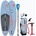 DUOTONE Комплект надуваем SUP борд DUOTONE iSUP Flow Air SLS 10'8 2026 cyan blue