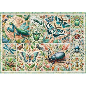 Cherry Pazzi - Puzzle Mosaic of the Miniature Wild - 1 000 piese