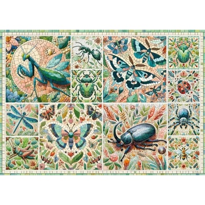 Cherry Pazzi - Puzzle Mosaic of the Miniature Wild - 1 000 piese