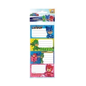 Must Етикети за тетрадки PJ Masks Band 20 бр