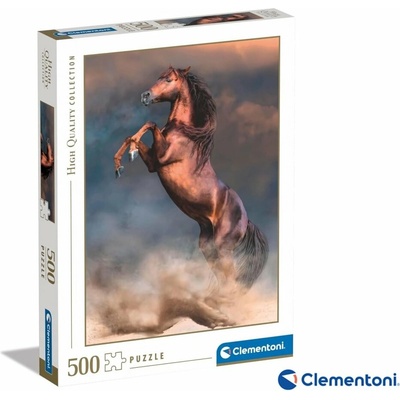 Clementoni Divoký červený hřebec 500 dielov