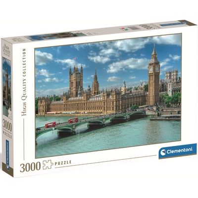 Clementoni Пъзел Clementoni от 3000 части - Уестминстърски дворец (33037)