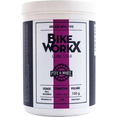 BikeWorkX Lube Star PTFE & White 1000 g