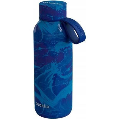 Quokka Termos Solid 500 ml modrý potisk