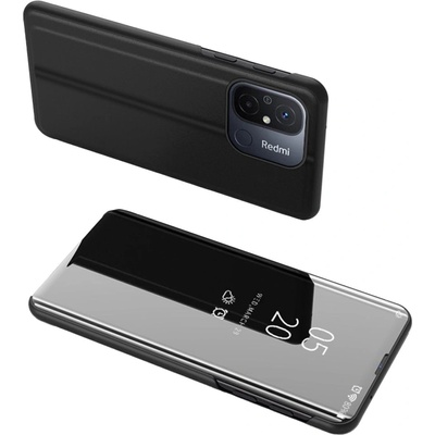 HQWear Калъф HQWear Clear View Case за Xiaomi Redmi 11A / Poco C55 / Redmi 12C, черен (9145576275986)