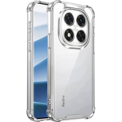 Xiaomi Прозрачен Калъф за Xiaomi Poco X7 5G - PC + TPU, 1.5mm Дебелина, Подсилени Ъгли с Airbag, 2.0mm Защита на Камерата, Вкл. Протектор