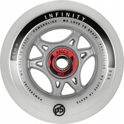 Powerslide INFINITY RTR 84mm 85A + ložiska ABEC9 4 ks