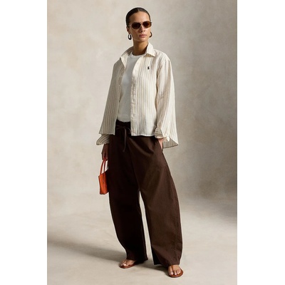 Ralph Lauren риза дамска от лен LINEN-LSL-BFS (211935130504)