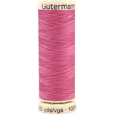 Polyesterové nitě návin 100 m Gütermann univerzální, střední, 211 Rosebloom