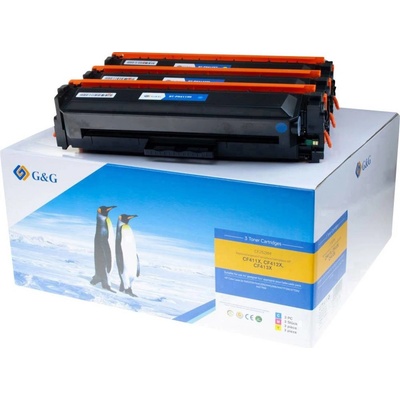 G&G HP CF411X + CF412X + CF413X + CF252XM - kompatibilný