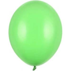 Party Deco Латексови Балони Пастел, Ярко Зелено - 23 см (sb10p-102j)