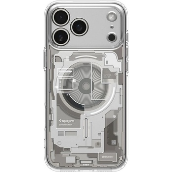 Image 1 of Spigen Калъф Spigen - Ultra Hybrid MagSafe, iPhone 17 Pro, Zero One Natural Titanium (ACS10352)