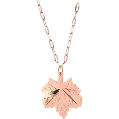 HARAHU Колие ti-15149 - Златна / Розова kp15149 (ti-15149)