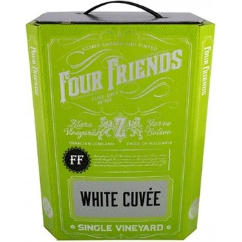 Four Friends Вино Бяло Кюве Four Friends 3 л